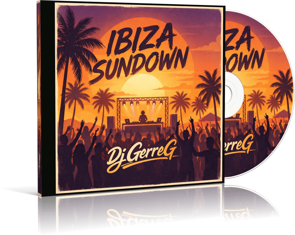 Ibiza Sundown Cover CD Box with CD