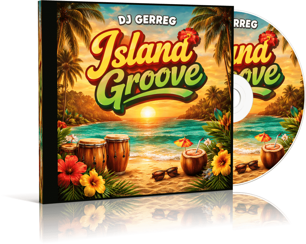 Island Groove Cover CD-Box mit CD