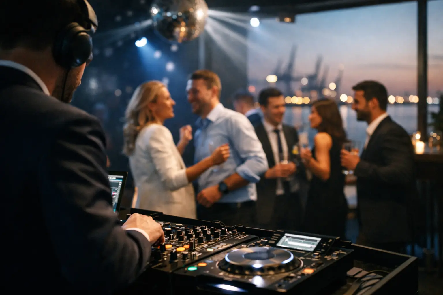 Book a company party DJ Hamburg correctly