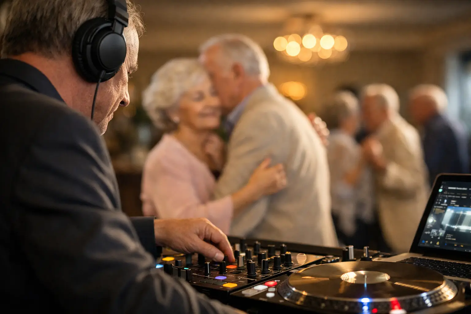 DJ para bailes de té - ambiente con sentimiento