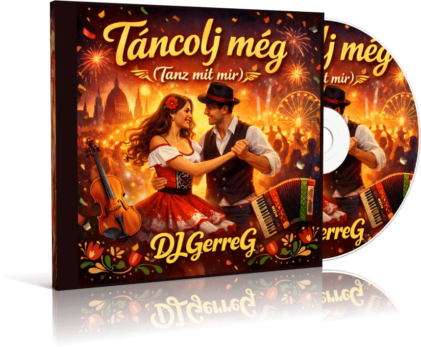 DJ GerreG - Táncolj még (Tanz mit mir) Cover CD Box mit CD