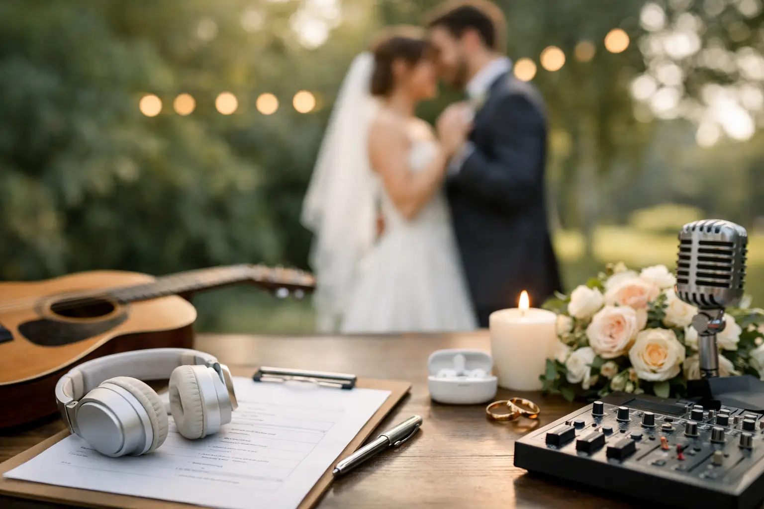 Guía de música para bodas sin estrés