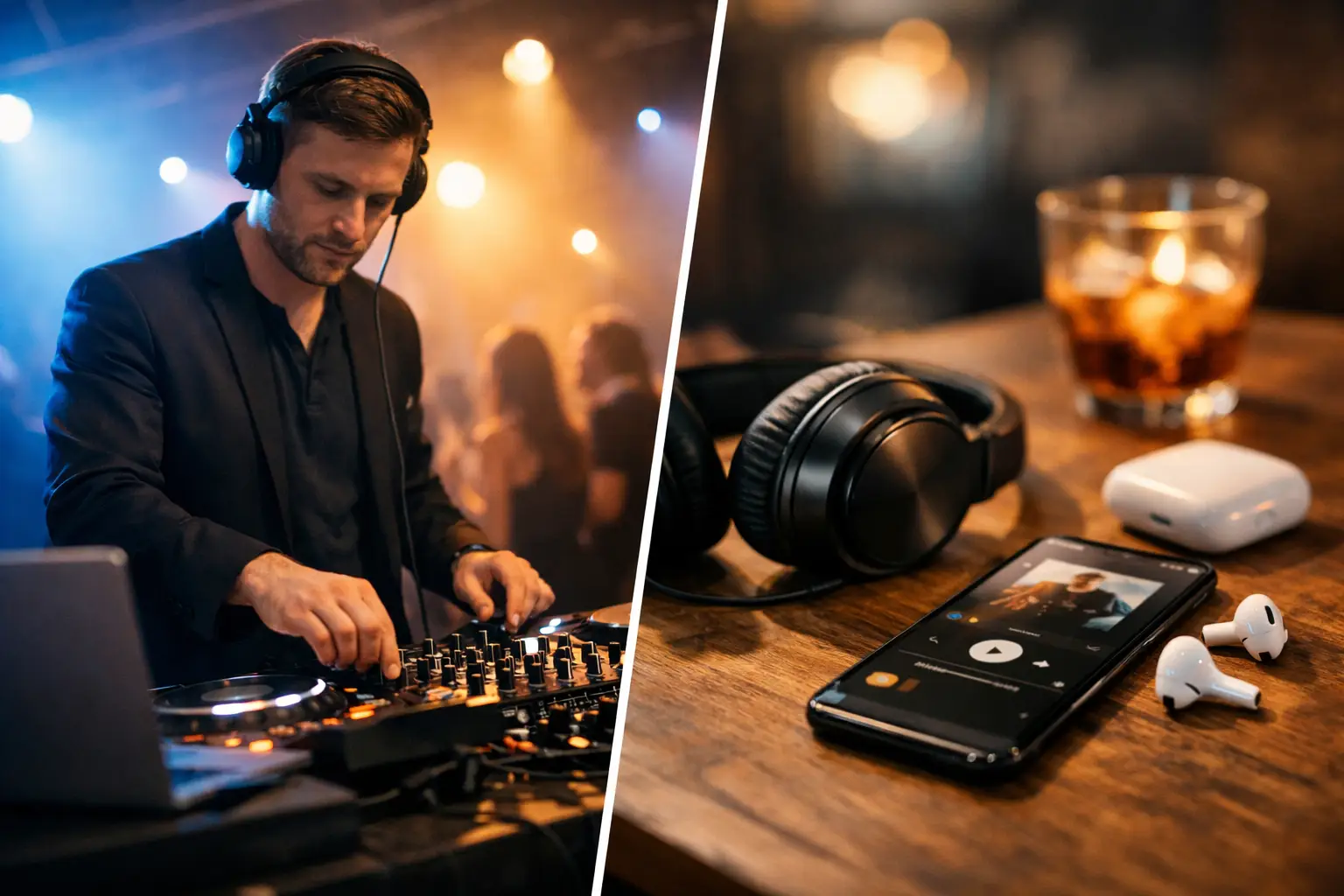 DJ en vivo o lista de reproducción: ¿qué encaja mejor?