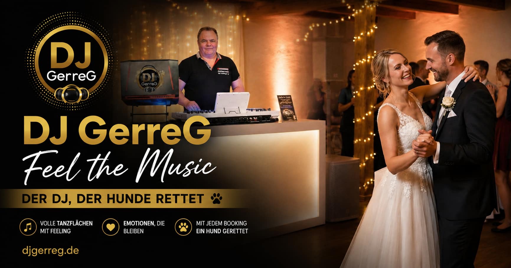 DJ GerreG - Der DJ, der Hunde rettet - Feel the Music