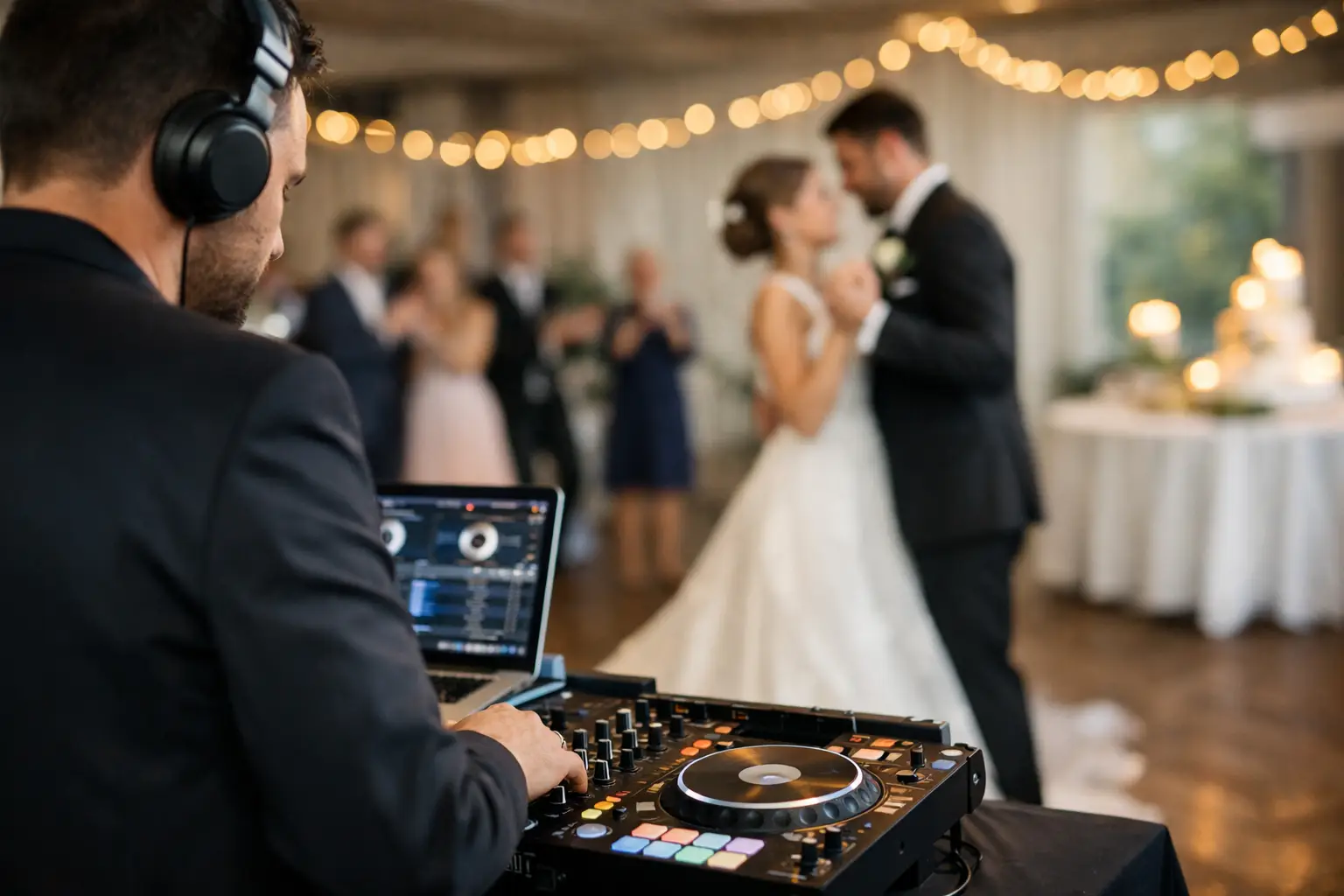 Desarrollo de una boda con acompañamiento de DJ