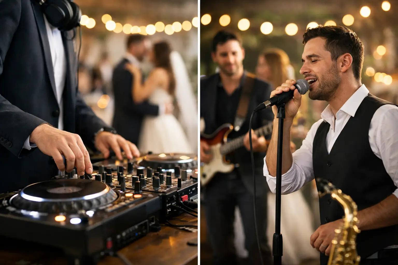 DJ o banda para una boda - ¿qué encaja mejor?