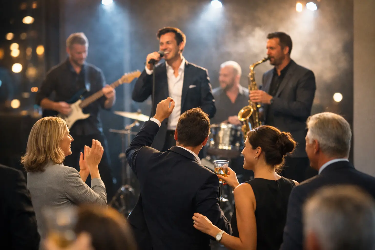 Succès de la fête d'entreprise grâce à une stratégie musicale