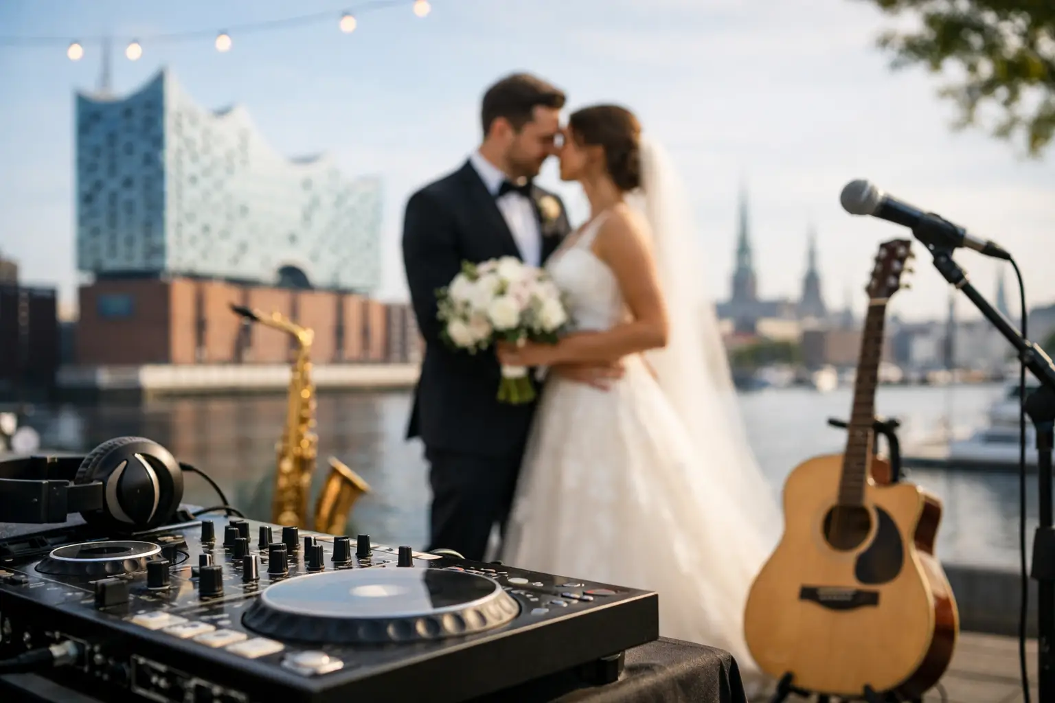 Elegir proveedor de música para bodas en Hamburgo