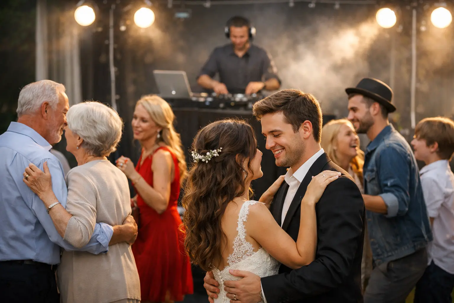 Planificar correctamente la música para una boda con mezcla generacional