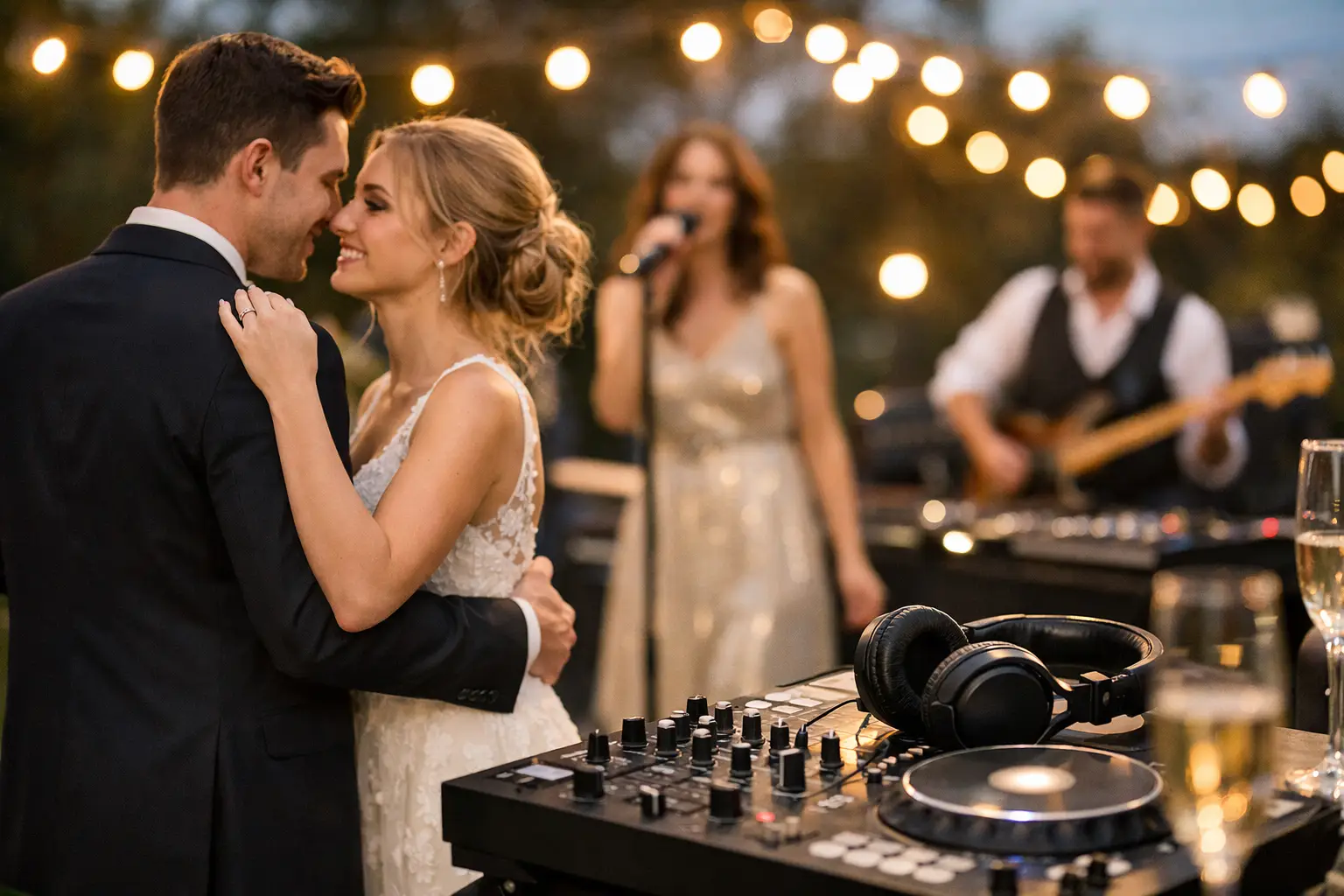 Encontrar la mejor música para una celebración de boda