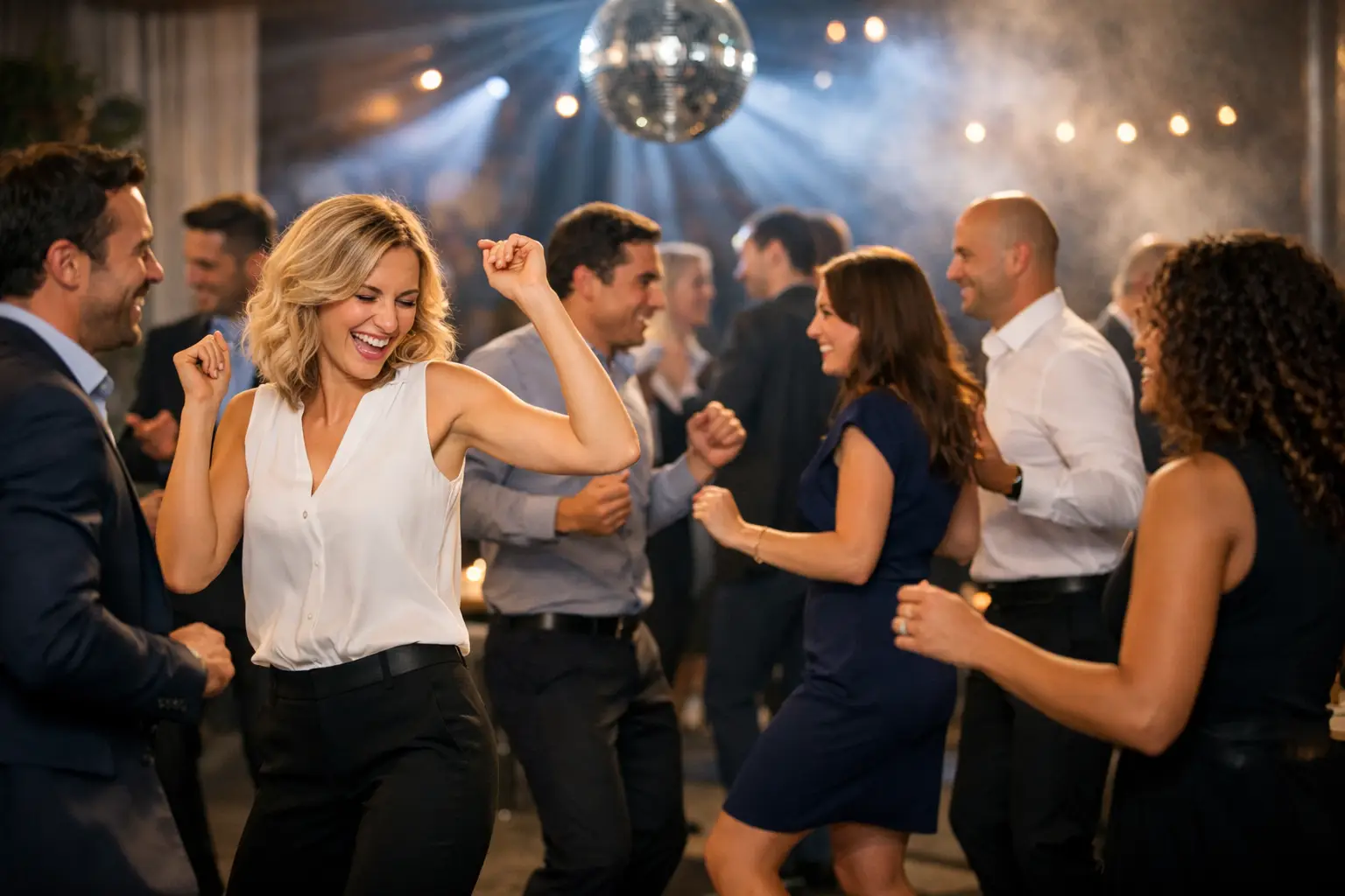 Planifier une fête d'entreprise avec une piste de danse animée