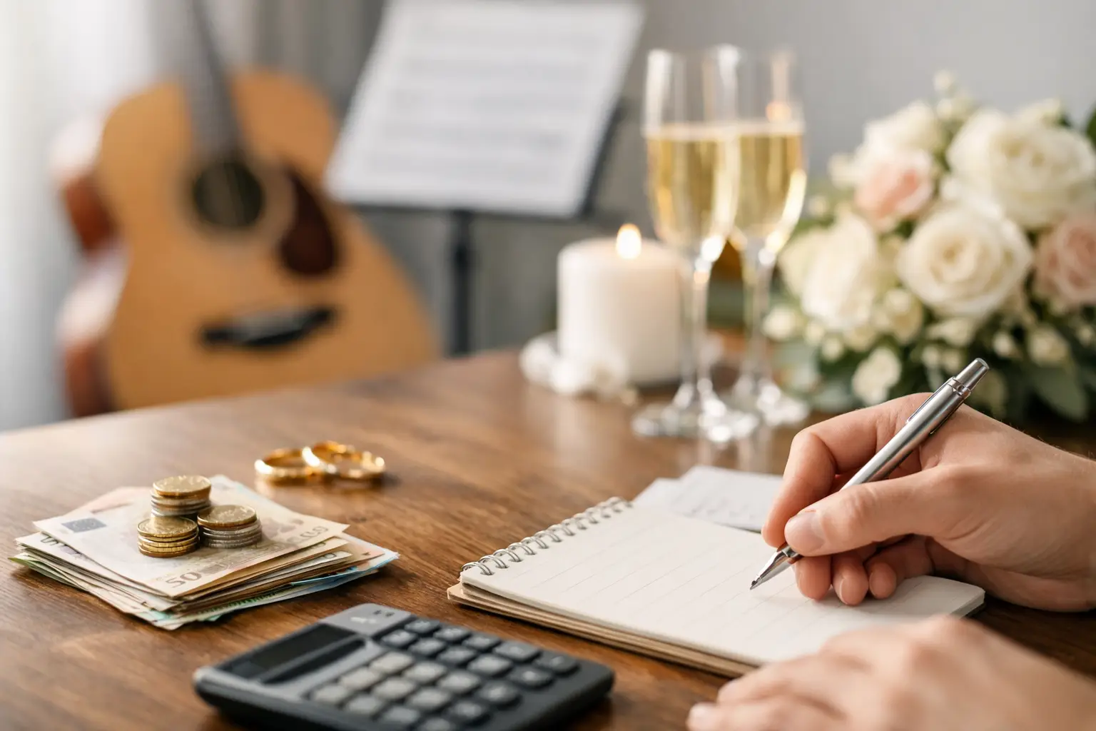 Guía para planificar el presupuesto de música de bodas correctamente