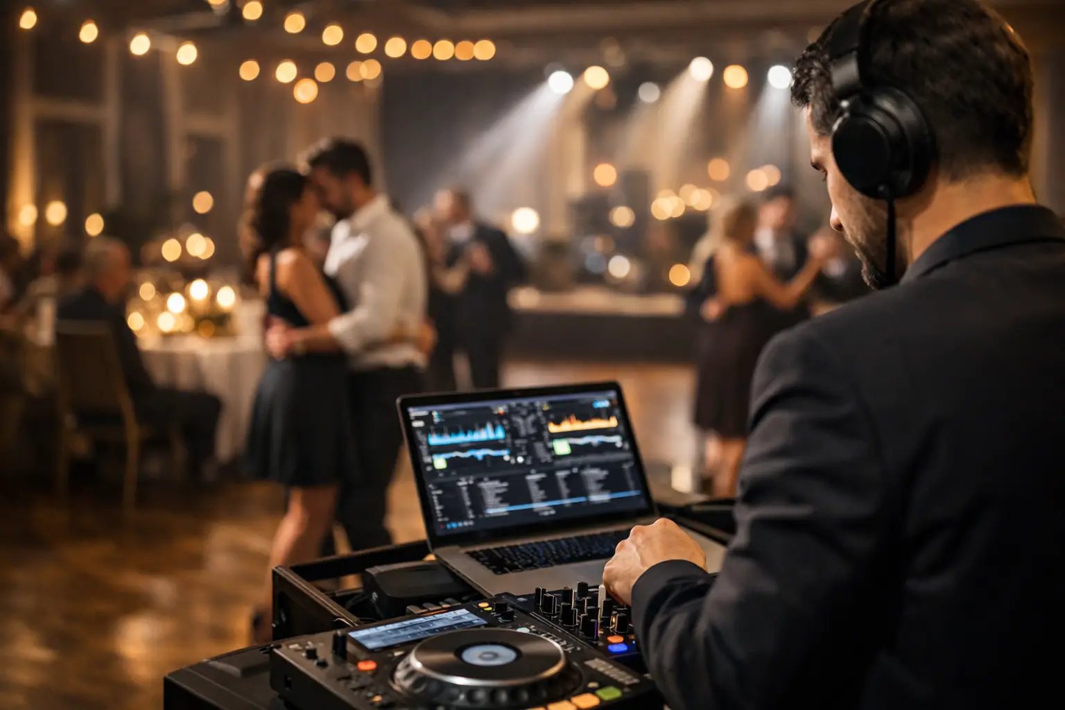 Estructurar el programa de la noche con un DJ