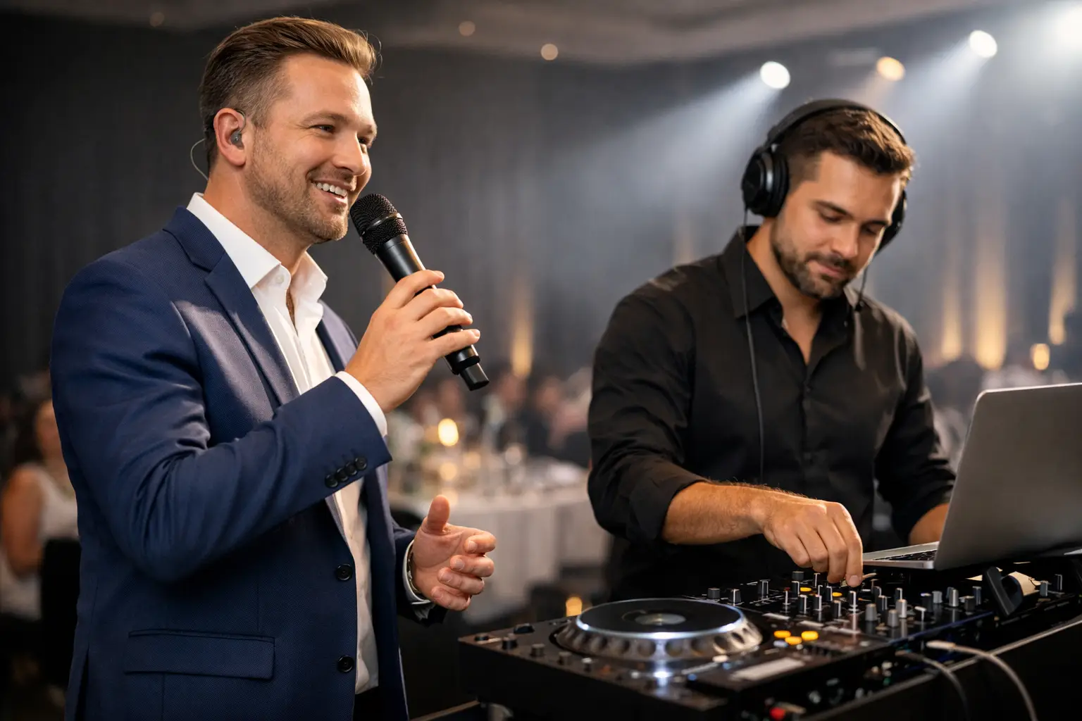 Eventmoderation mit DJ kombinieren?