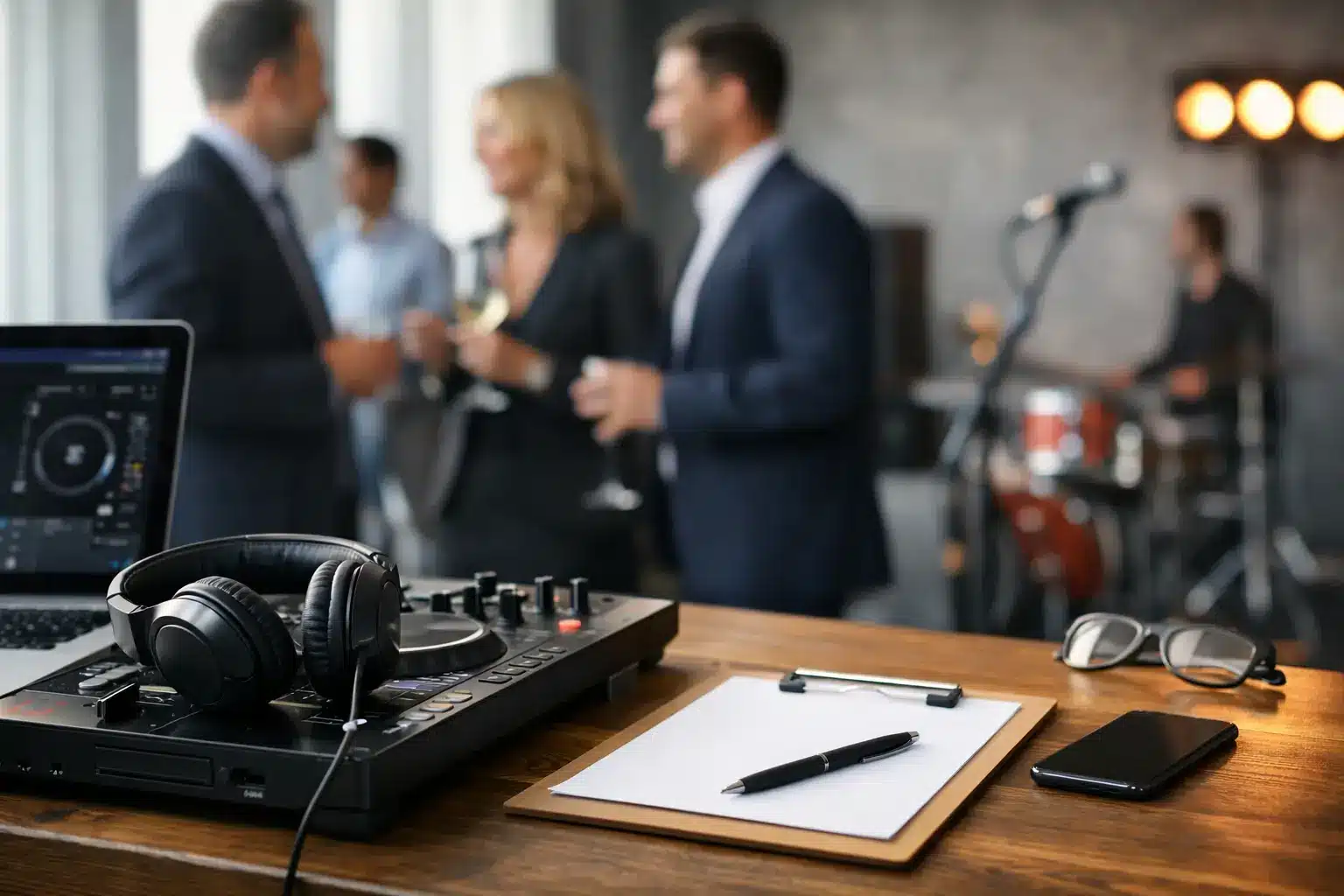 Starting music planning for the corporate event correctly