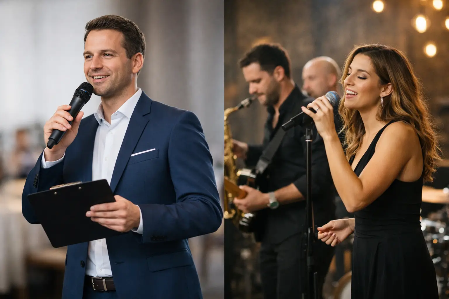 Moderation oder reine Musikbegleitung?