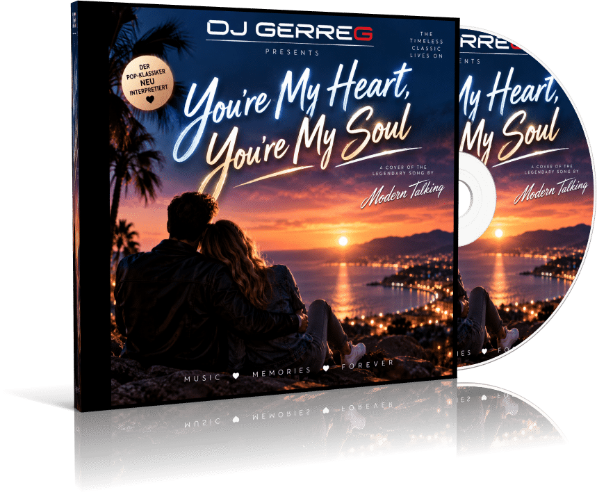 DJ GerreG - You're My Heart, You're My Soul Cover CD-Box con CD
