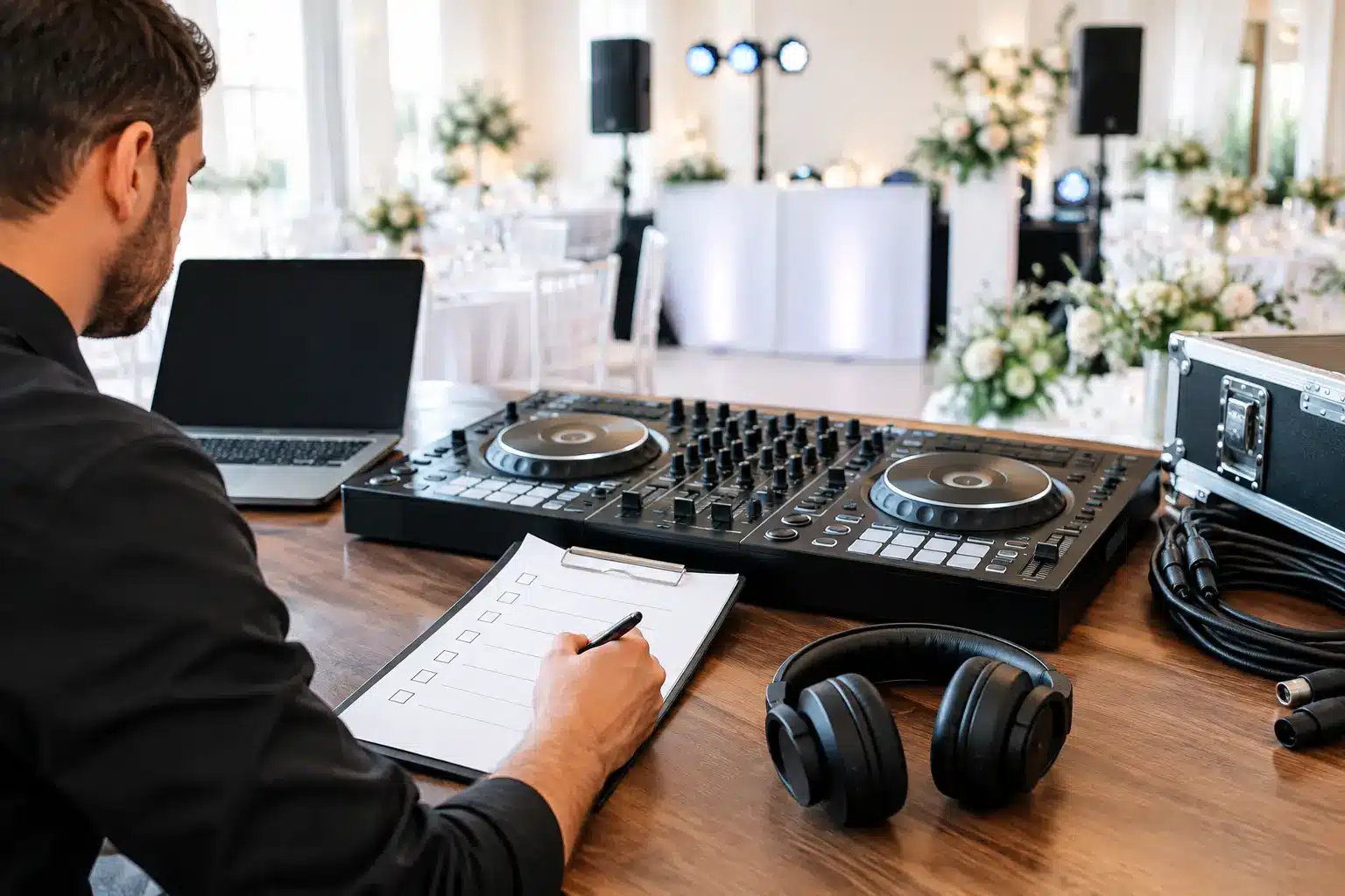 Checkliste DJ Technik Hochzeit richtig planen
